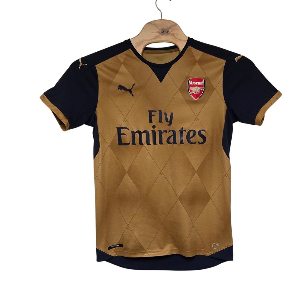 Arsenal Puma 2015/16 Away Soccer jersey Men's size Medium Alexis Sanchez